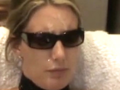 Crazy amateur facial compilation