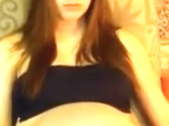 Pregnant redhead Latvian teen