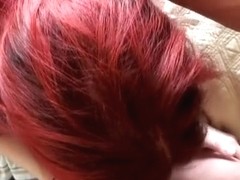 Hawt slender tattoed redhead acquires it hard and admirable