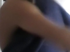 Girlfriends film every other in the shower