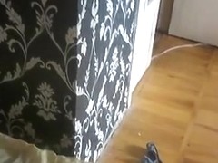 Girl gives her bf an eyefucking blowjob and gets hardcore doggystyle fucked