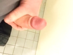 Pulling my dick