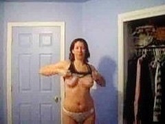 stripping wife