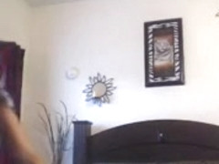 Thick asian plays plays and rides dildo