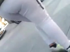 Thick gray nike tech sweats