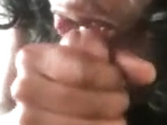 Getting fucked by a young jamican and eating the cum
