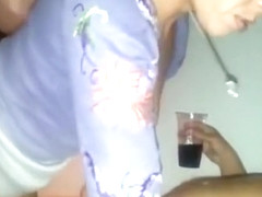 Exotic Homemade record with Threesome, Brunette scenes