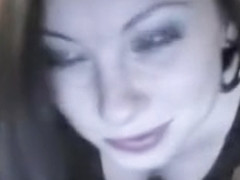 Webcam brunette babe teasing and having fun at home