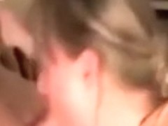 I give deepthroat bj in my amateur couple sex clip