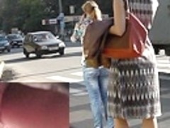 Hawt mother i'd like to fuck had her upskirt gazoo filmed