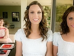 Adriana Chechik & Jade Nile in Mother's Secret Twins: Part One Video