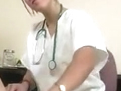Nurse gives Handjob