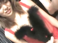 Fabulous Japanese girl in Crazy Lingerie, Cumshot JAV movie