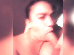 Slutty white whore gives bomb blowjob