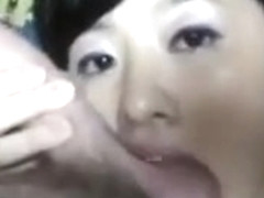 Asian Girlfriend Gives A Blowjob POV