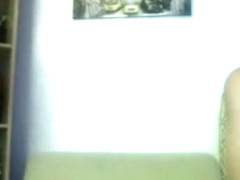 Boyfriend fucks me in doggy style on webcam