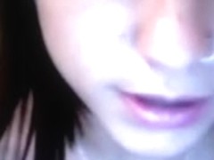 I'm touching my curves in amateur masterbating clip