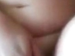 Thick wife acquires a creampie big O after work