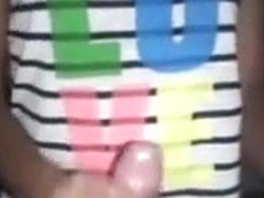 Amateur  Latina college girl swallows