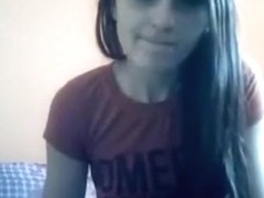 Young Brunette First Time On Cam
