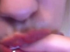 golden-haired floozy camming