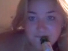Very hot blonde amateur teen webcam girl