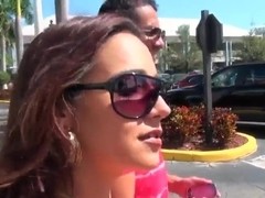 Brannon Rhodes gives a public blowjob by Veronika Lace