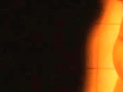 My mom under the shower 2