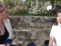 French Ebony Serena Black Casting - Frenchy