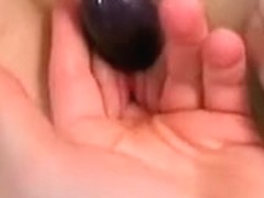 Helping her in masturbating by fingering her pussy