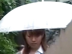 Japanese schoolgirls enjoy surprise sharking in public