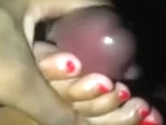 Ebony footjob compilation.