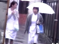 Asian nurses experiencing sharking attack after leaving her workplace