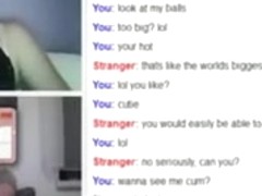 Big Dick Gets Omegle Girl Wet