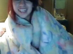 Peep! Live chat Masturbation! - Overseas Hen cute smile cute redhead gal Part.4