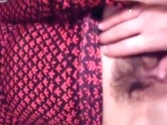 Wife touching her wet vagina