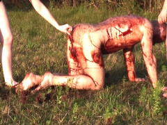 Ekelhaft Sklave Laesst Sich