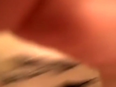 Blonde and brunette lesbian MILFs fuck with toys in bed