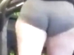 Candid pawg fat booty in motion