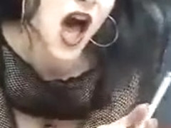 Slutty Hot Brunette With Nice Melons