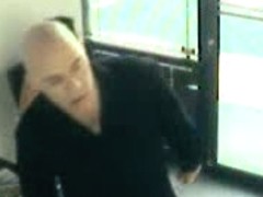 Brunette packed in mouth