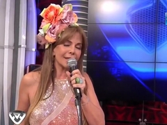 Cinthia Fernandez Naked TV Show