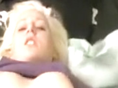 Beautiful blonde gets a stiff dick in her shaved cunt POV style