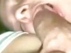 Wife sucking her husband dick.