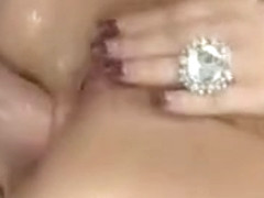 Stretching Out And Pounding Her Tight Asshole