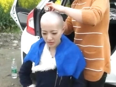 Chinese Girl Headshave