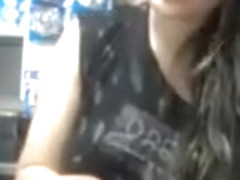 college girl masturbates at work 5