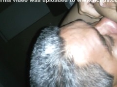 I get a nice head in the mature amateur video clip