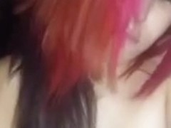 Exotic college girl blows me good and I give her a facial reward