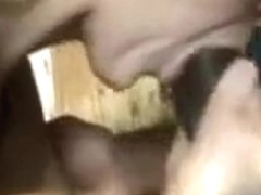 Breasty blond loving the large ramrod